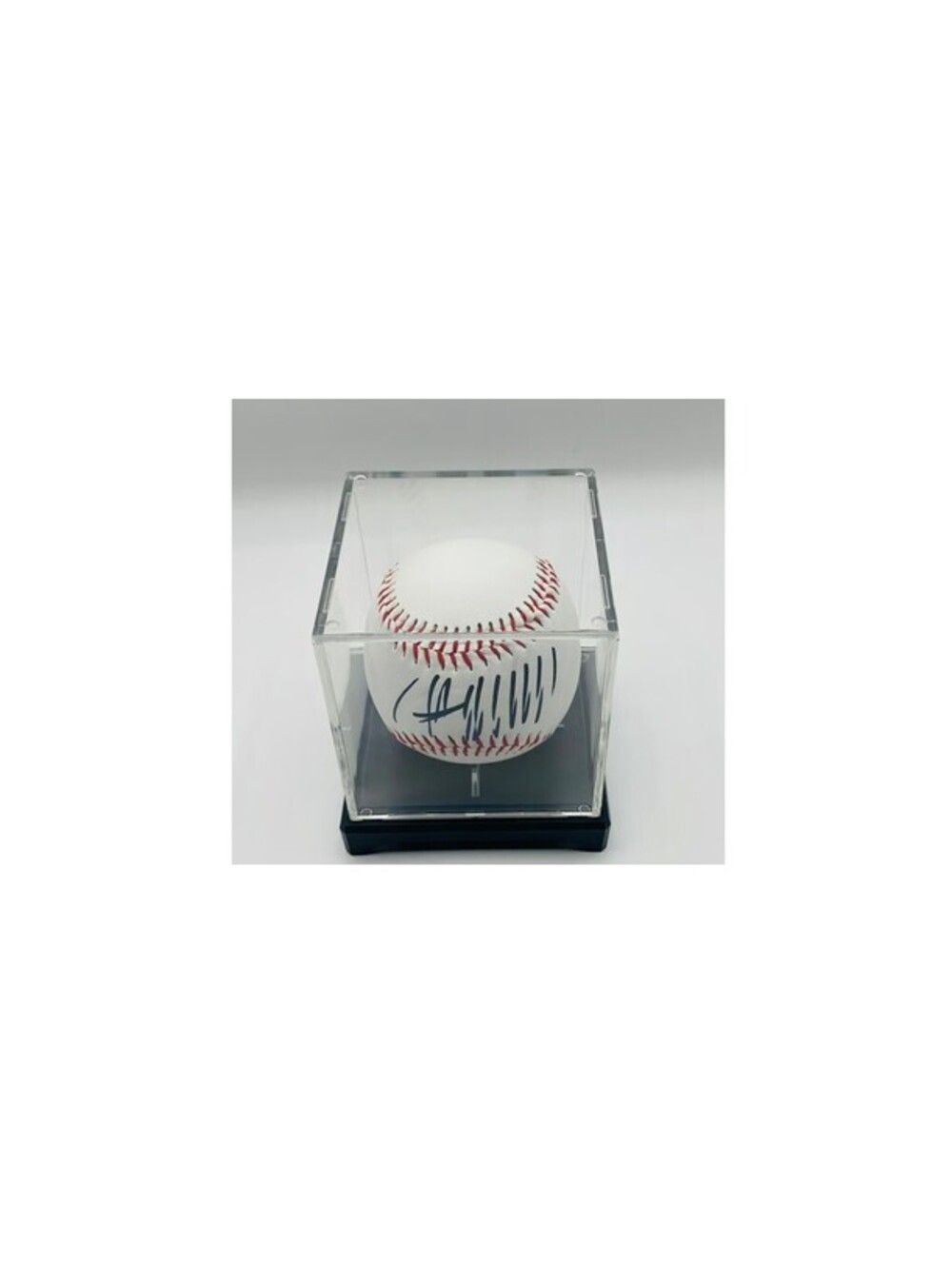 Donald Trump Signed Baseball In Case With COA (984534)